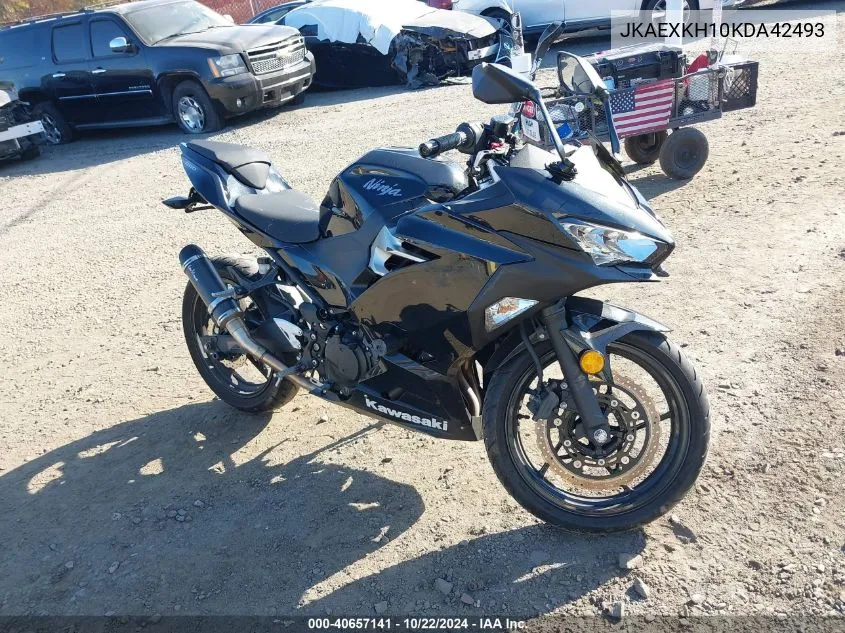 2019 Kawasaki Ex400 VIN: JKAEXKH10KDA42493 Lot: 40657141