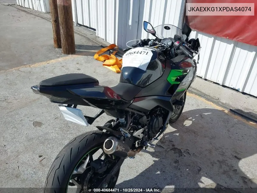 2023 Kawasaki Ex400 VIN: JKAEXKG1XPDAS4074 Lot: 40684471