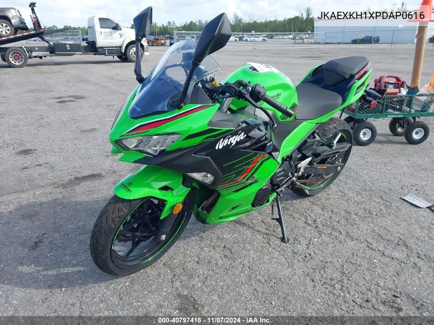 2023 Kawasaki Ex400 VIN: JKAEXKH1XPDAP0616 Lot: 40797418