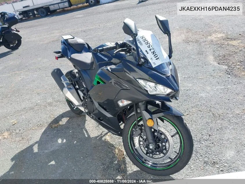 2023 Kawasaki Ex400 VIN: JKAEXKH16PDAN4235 Lot: 40825888