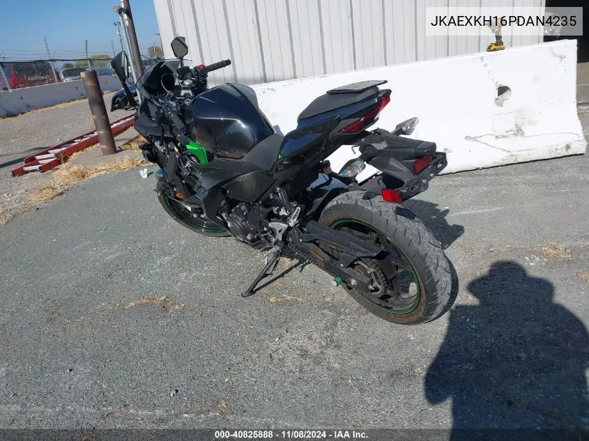 2023 Kawasaki Ex400 VIN: JKAEXKH16PDAN4235 Lot: 40825888