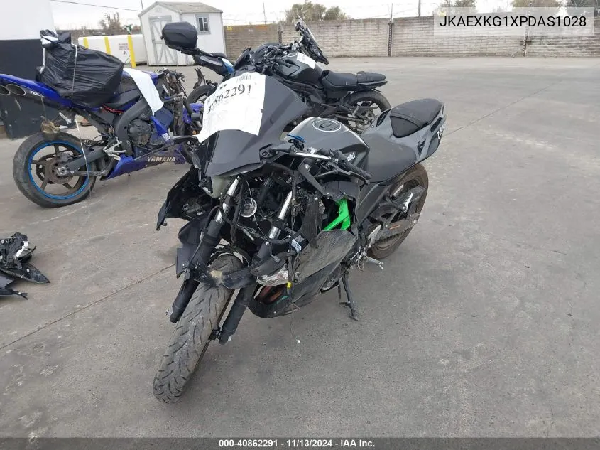 2023 Kawasaki Ex400 VIN: JKAEXKG1XPDAS1028 Lot: 40862291