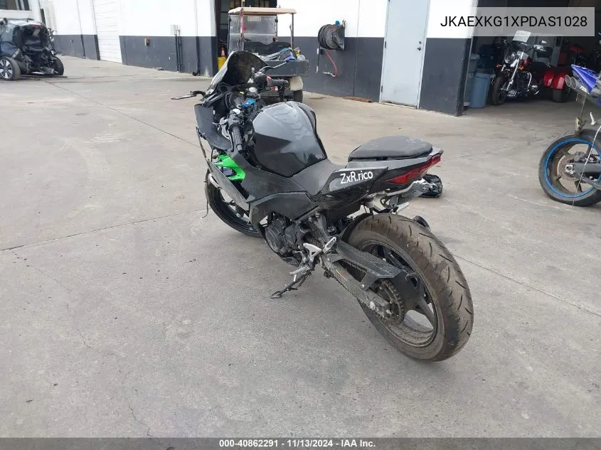 2023 Kawasaki Ex400 VIN: JKAEXKG1XPDAS1028 Lot: 40862291