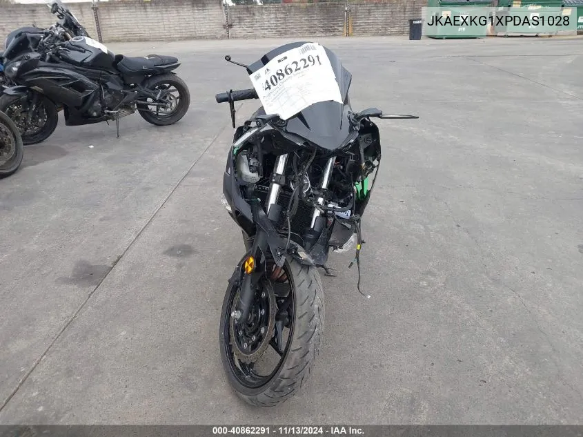 2023 Kawasaki Ex400 VIN: JKAEXKG1XPDAS1028 Lot: 40862291