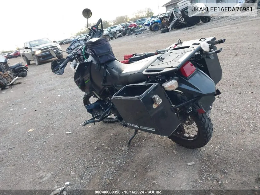 JKAKLEE16EDA76981 2014 Kawasaki Kl650 E