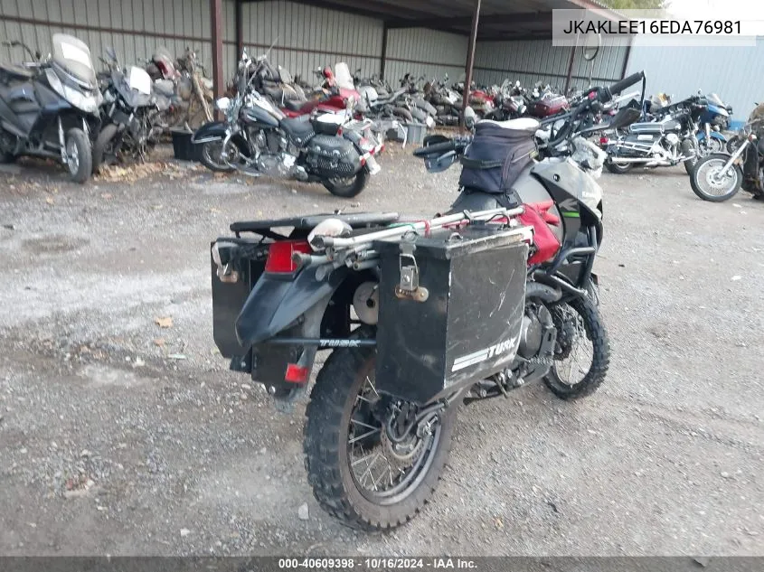 JKAKLEE16EDA76981 2014 Kawasaki Kl650 E