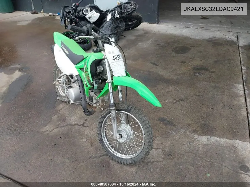 JKALXSC32LDAC9421 2020 Kawasaki Klx110 C