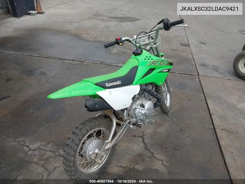 JKALXSC32LDAC9421 2020 Kawasaki Klx110 C