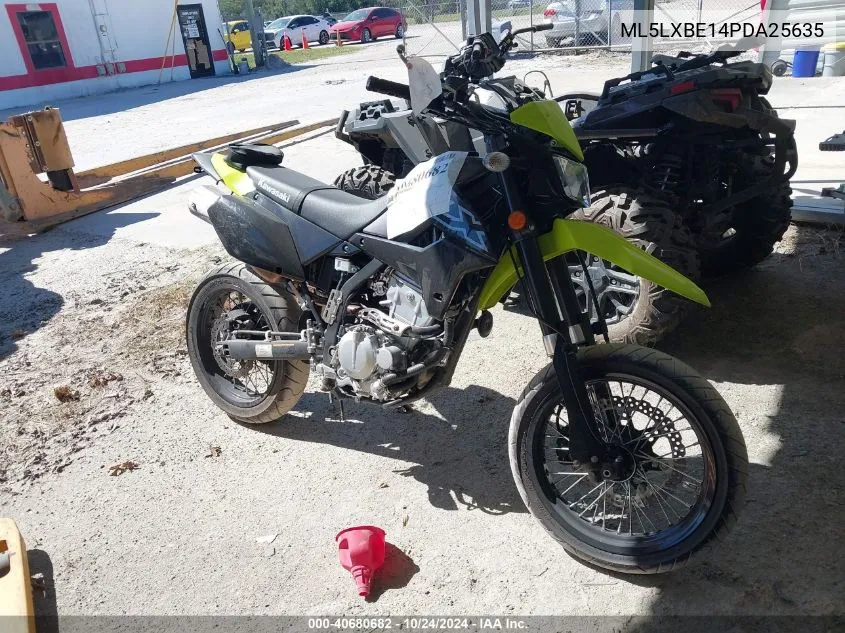 2023 Kawasaki Klx300 E VIN: ML5LXBE14PDA25635 Lot: 40680682