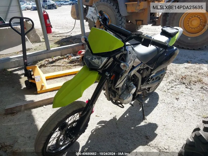 2023 Kawasaki Klx300 E VIN: ML5LXBE14PDA25635 Lot: 40680682