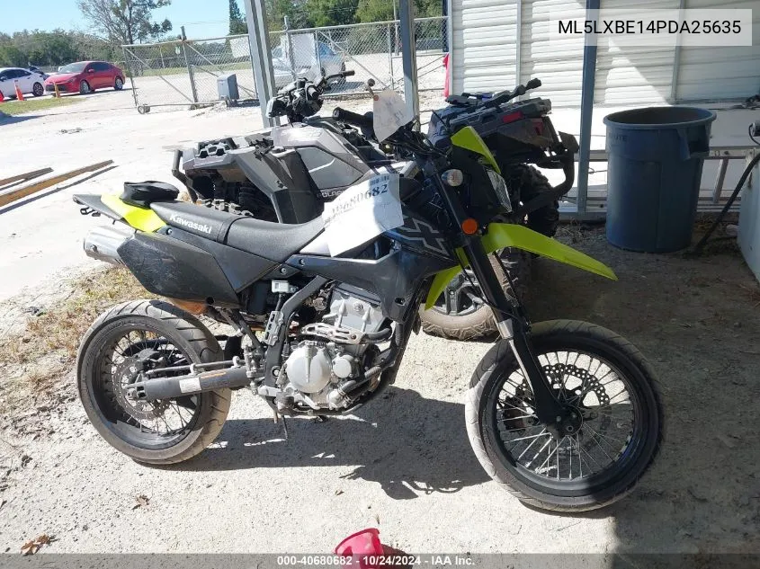 2023 Kawasaki Klx300 E VIN: ML5LXBE14PDA25635 Lot: 40680682