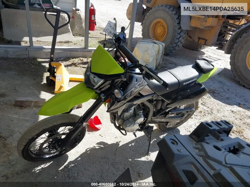 2023 Kawasaki Klx300 E VIN: ML5LXBE14PDA25635 Lot: 40680682