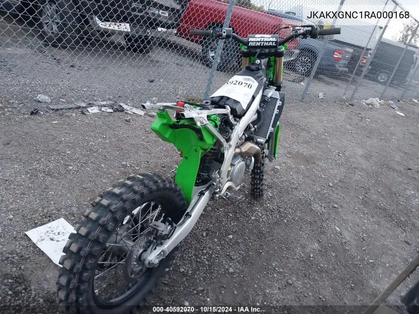 JKAKXGNC1RA000168 2024 Kawasaki Kx450 N