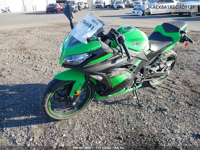 2013 Kawasaki Ex300 A VIN: JKAEX8A1XDDA09131 Lot: 40786681