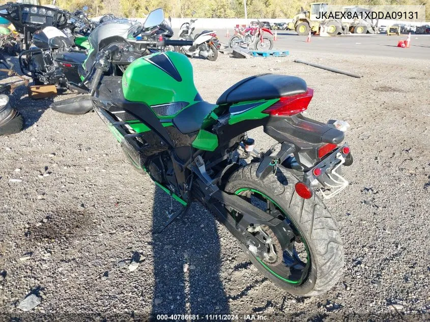 2013 Kawasaki Ex300 A VIN: JKAEX8A1XDDA09131 Lot: 40786681