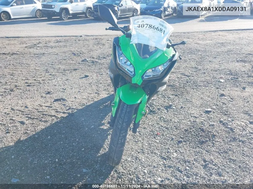 2013 Kawasaki Ex300 A VIN: JKAEX8A1XDDA09131 Lot: 40786681