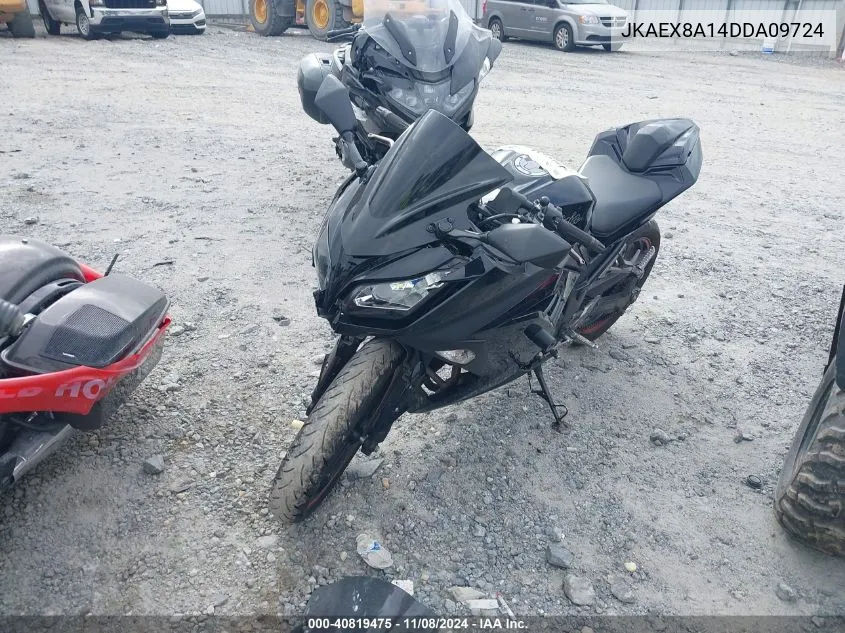 2013 Kawasaki Ex300 A VIN: JKAEX8A14DDA09724 Lot: 40819475