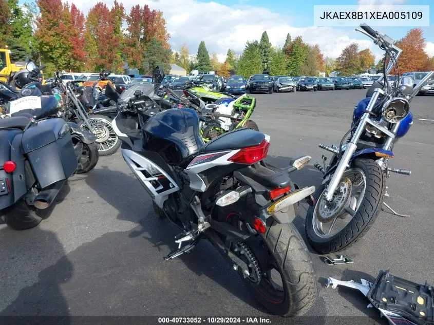 2014 Kawasaki Ex300 B VIN: JKAEX8B1XEA005109 Lot: 40733052