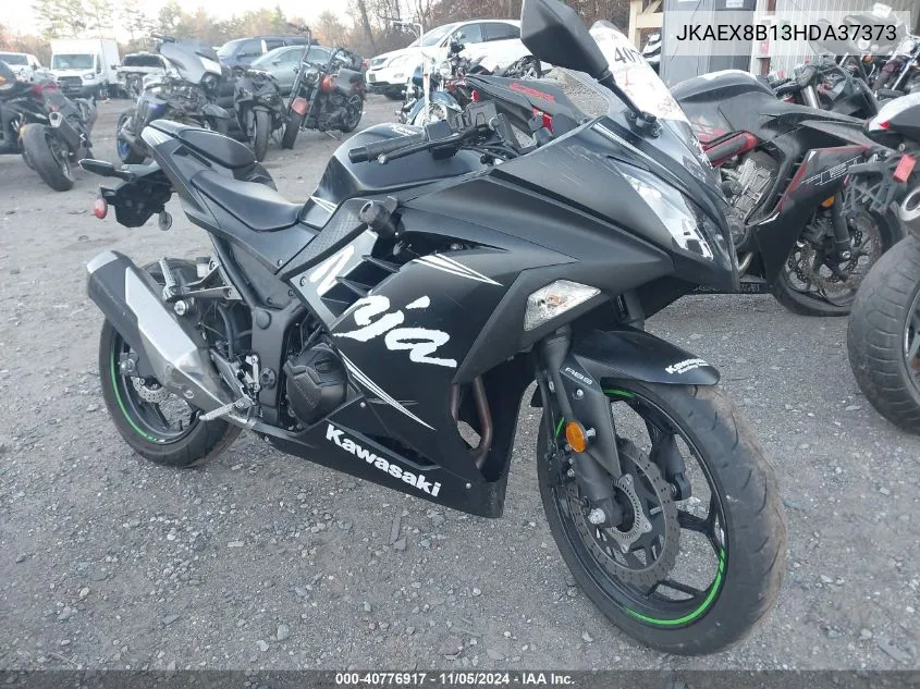 2017 Kawasaki Ex300 B VIN: JKAEX8B13HDA37373 Lot: 40776917