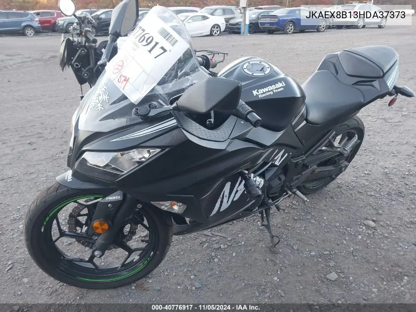 2017 Kawasaki Ex300 B VIN: JKAEX8B13HDA37373 Lot: 40776917