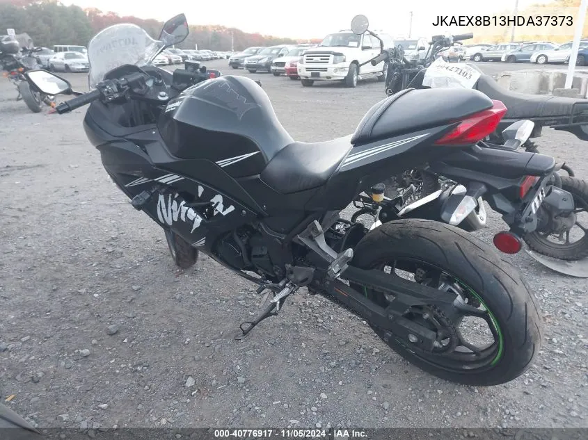 2017 Kawasaki Ex300 B VIN: JKAEX8B13HDA37373 Lot: 40776917