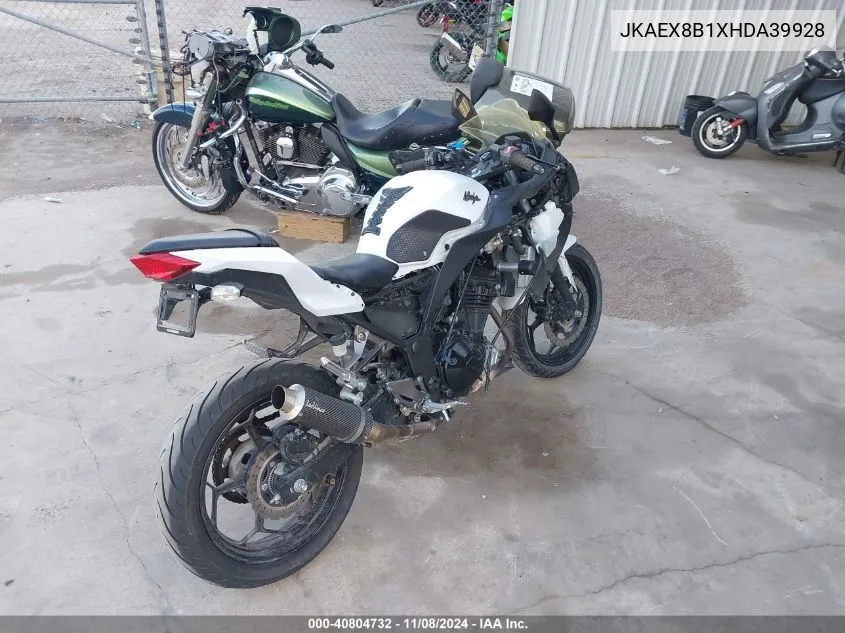 2017 Kawasaki Ex300 B VIN: JKAEX8B1XHDA39928 Lot: 40804732