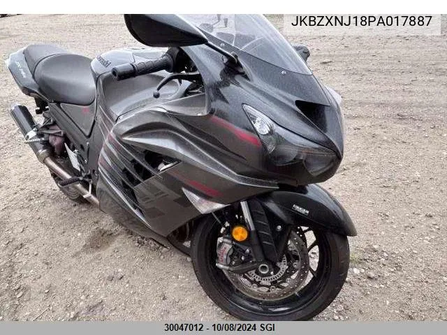 2023 Kawasaki Ninja VIN: JKBZXNJ18PA017887 Lot: 30047012