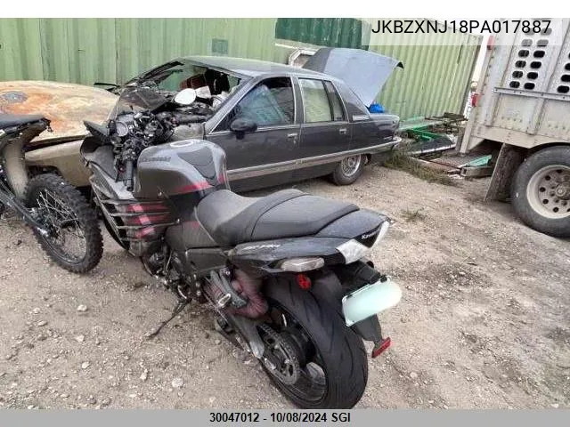 JKBZXNJ18PA017887 2023 Kawasaki Ninja