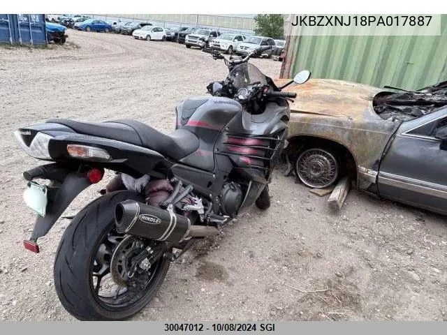 JKBZXNJ18PA017887 2023 Kawasaki Ninja