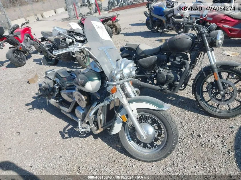 1997 Kawasaki Vn1500 D VIN: JKBVNAD14VA064274 Lot: 40610648