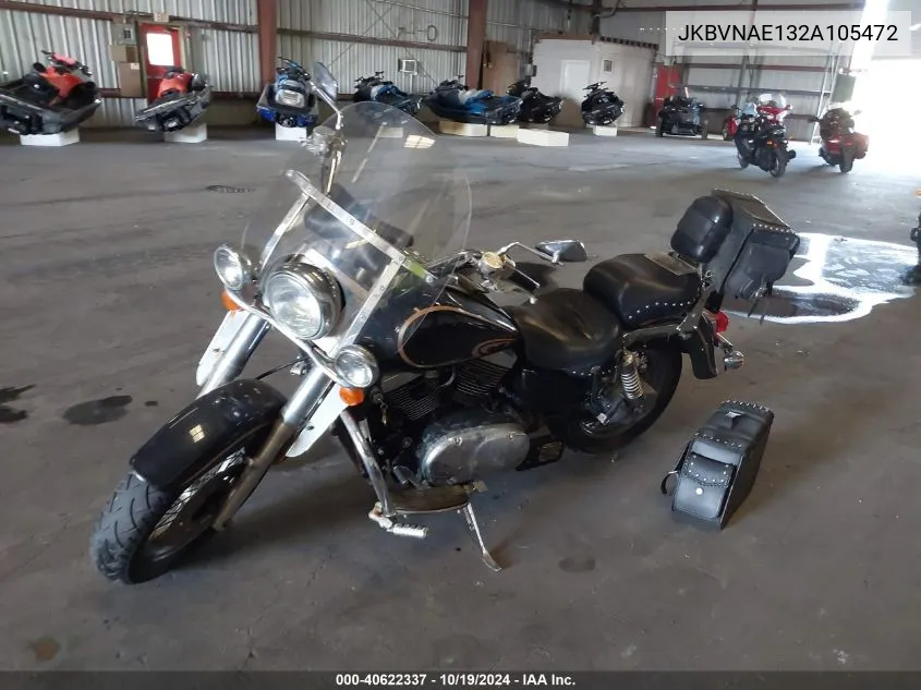 2002 Kawasaki Vn1500 E VIN: JKBVNAE132A105472 Lot: 40622337