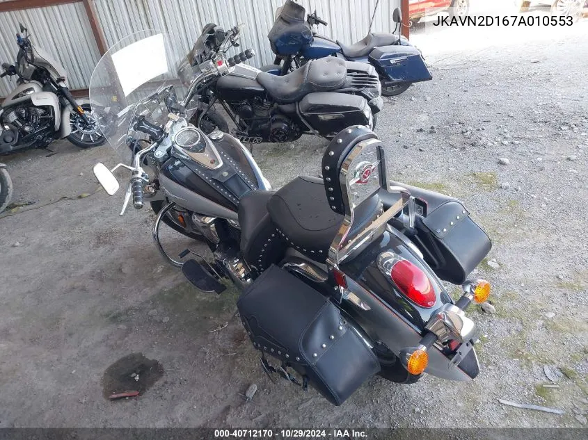 2007 Kawasaki Vn900 D VIN: JKAVN2D167A010553 Lot: 40712170