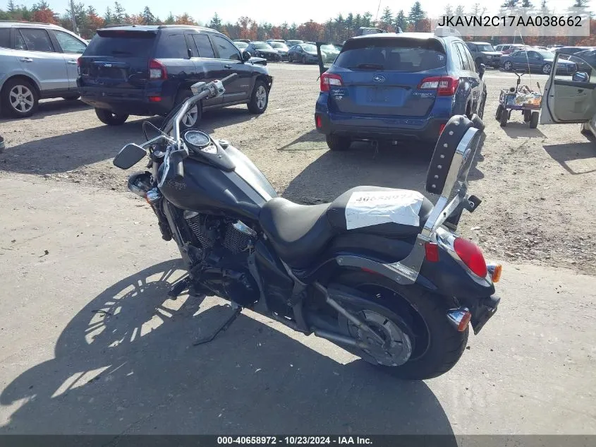 2010 Kawasaki Vn900 C VIN: JKAVN2C17AA038662 Lot: 40658972