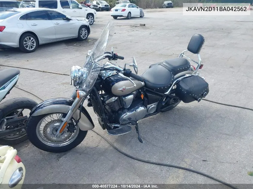 JKAVN2D11BA042562 2011 Kawasaki Vn900 D