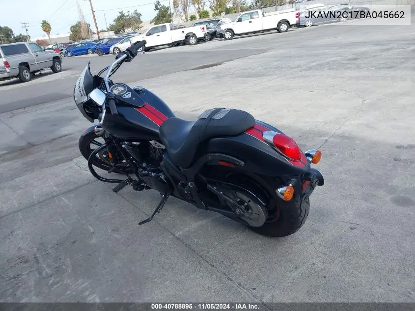 2011 Kawasaki Vn900 C VIN: JKAVN2C17BA045662 Lot: 40788895