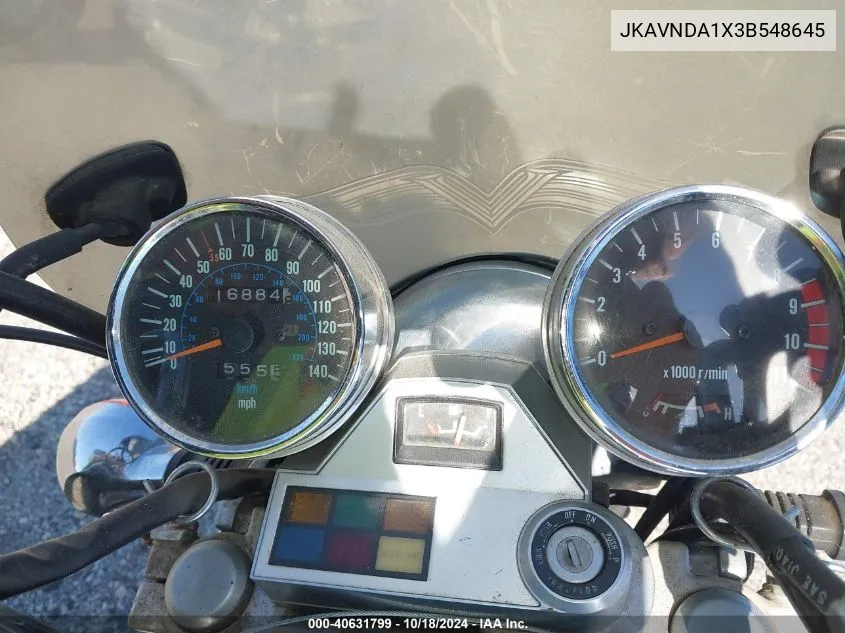 JKAVNDA1X3B548645 2003 Kawasaki Vn750