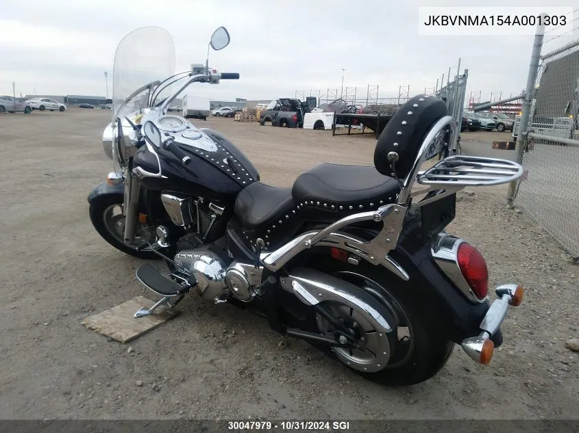 2004 Kawasaki Vulcan 2000 VIN: JKBVNMA154A001303 Lot: 30047979