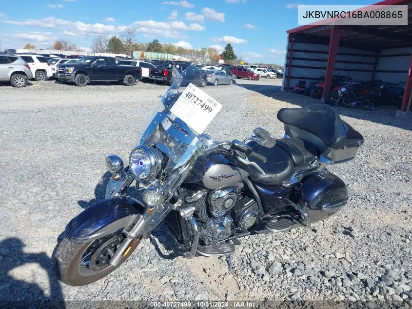 2011 Kawasaki Vn1700 C VIN: JKBVNRC16BA008865 Lot: 40727499