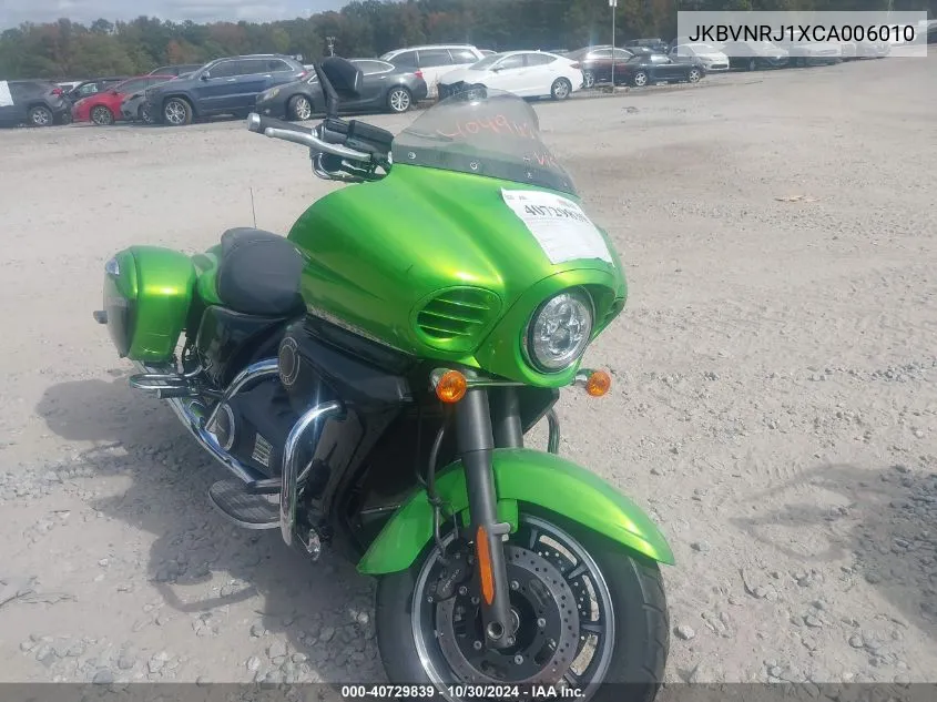 2012 Kawasaki Vn1700 J VIN: JKBVNRJ1XCA006010 Lot: 40729839