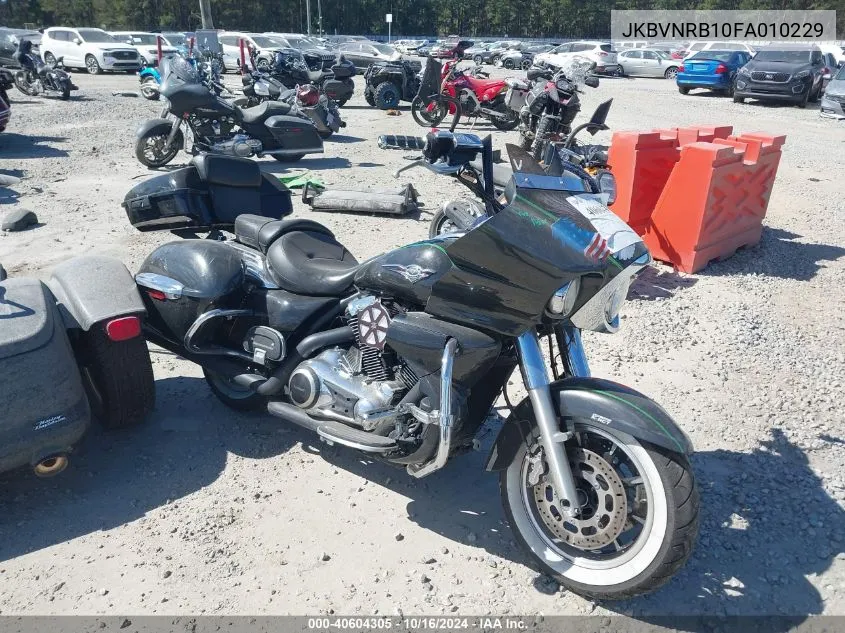 2015 Kawasaki Vn1700 B VIN: JKBVNRB10FA010229 Lot: 40604305