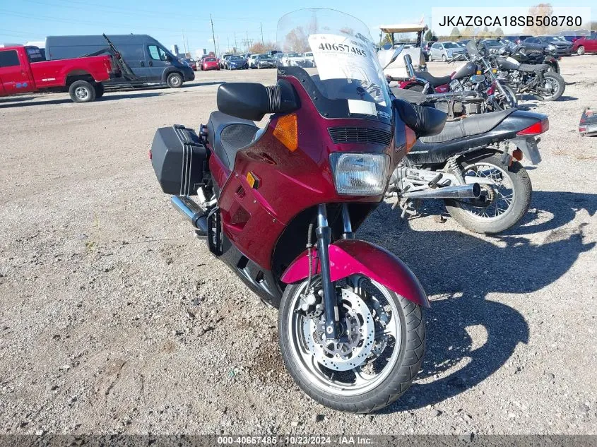 1995 Kawasaki Zg1000 VIN: JKAZGCA18SB508780 Lot: 40657485