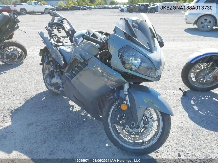 2008 Kawasaki Zg1400 A VIN: JKBZGNA188A013730 Lot: 12085971