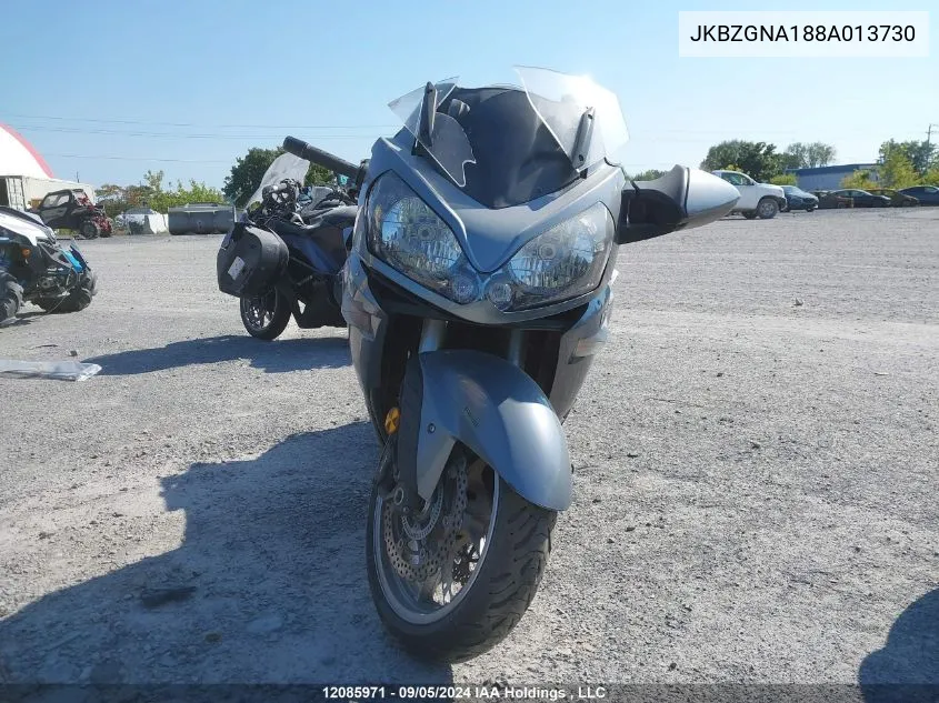 2008 Kawasaki Zg1400 A VIN: JKBZGNA188A013730 Lot: 12085971