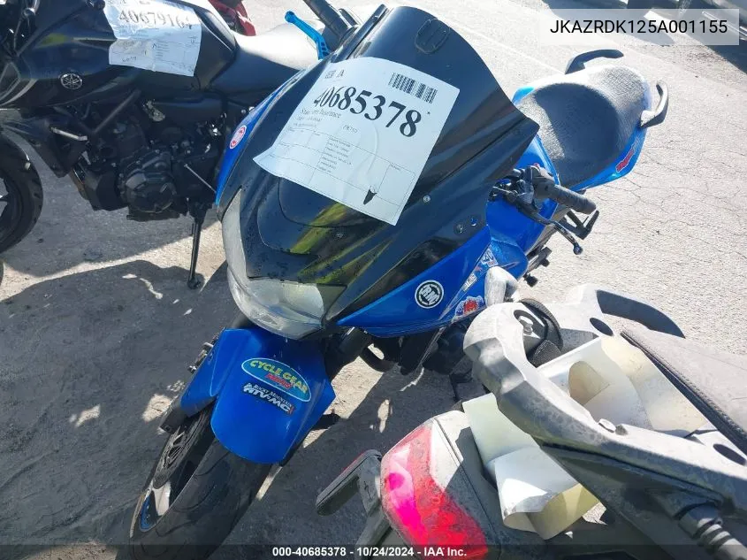 JKAZRDK125A001155 2005 Kawasaki Zr750 K1