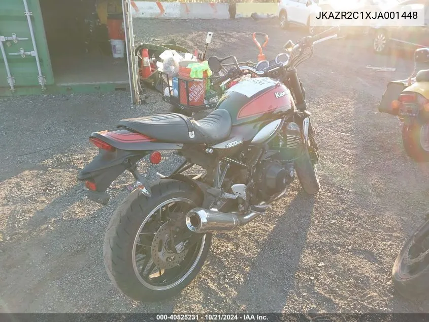 JKAZR2C1XJA001448 2018 Kawasaki Zr900 R