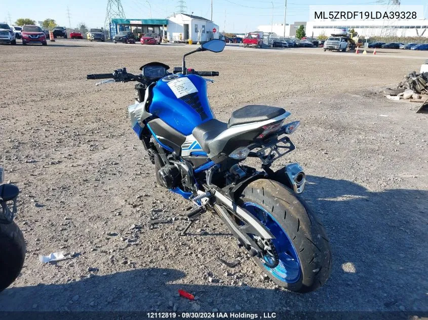 ML5ZRDF19LDA39328 2020 Kawasaki Zr900 F