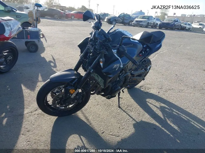 JKAZR2F13NA036625 2022 Kawasaki Zr900