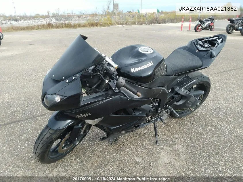 JKAZX4R18AA021352 2010 Kawasaki Zx600 Ninja Zx-6R