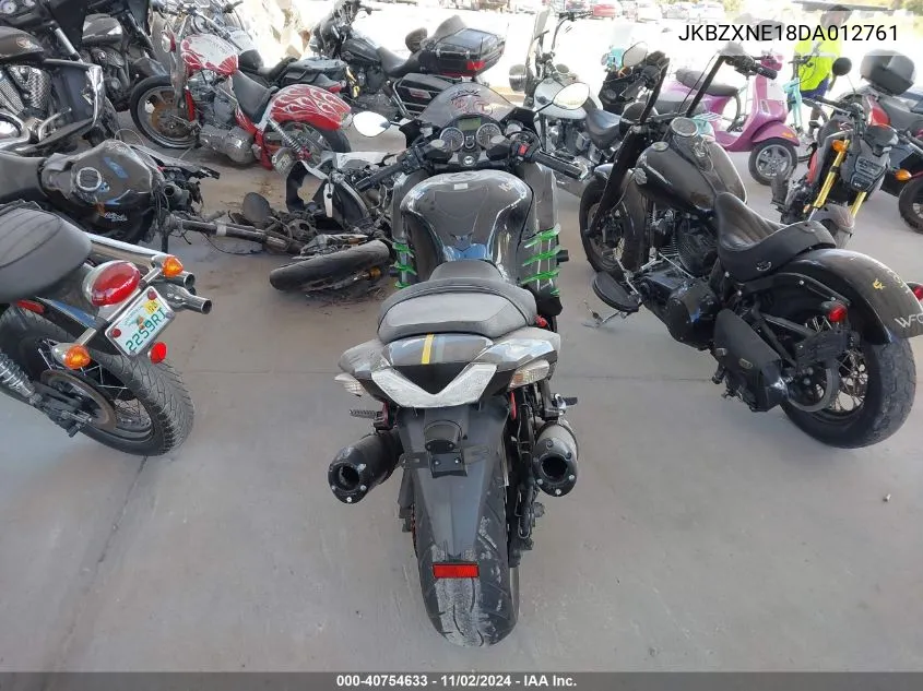 2013 Kawasaki Zx1400 E VIN: JKBZXNE18DA012761 Lot: 40754633