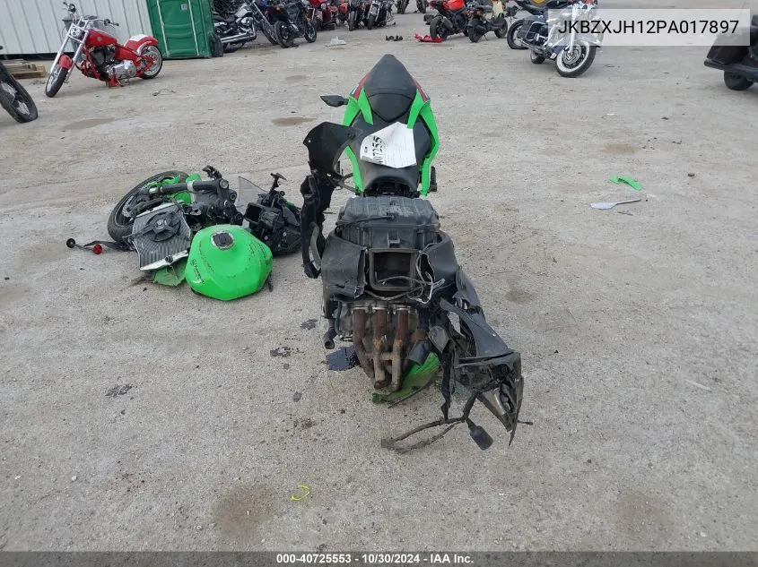 2023 Kawasaki Zx636 K VIN: JKBZXJH12PA017897 Lot: 40725553